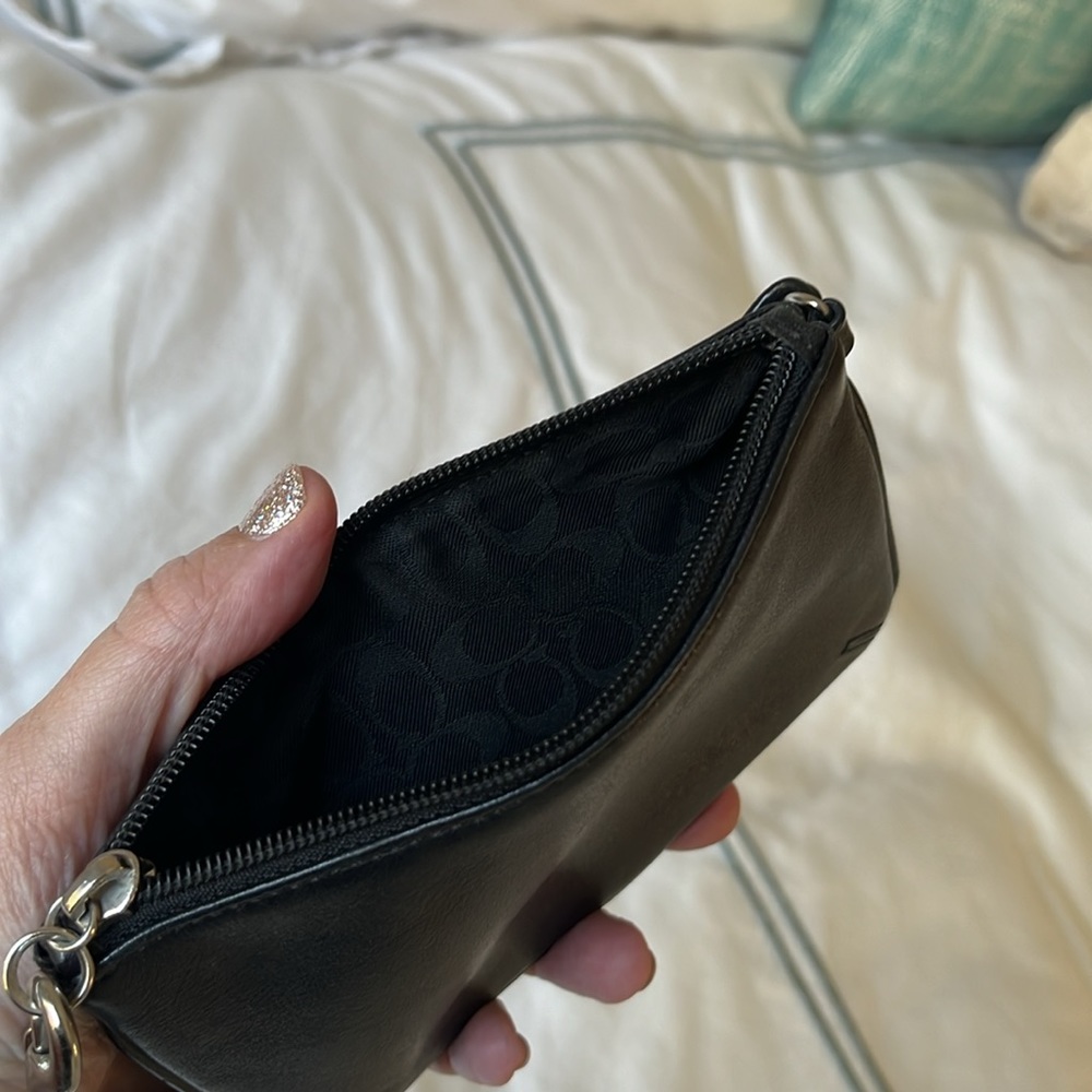 Coach black wristlet. - Picture 3 of 3